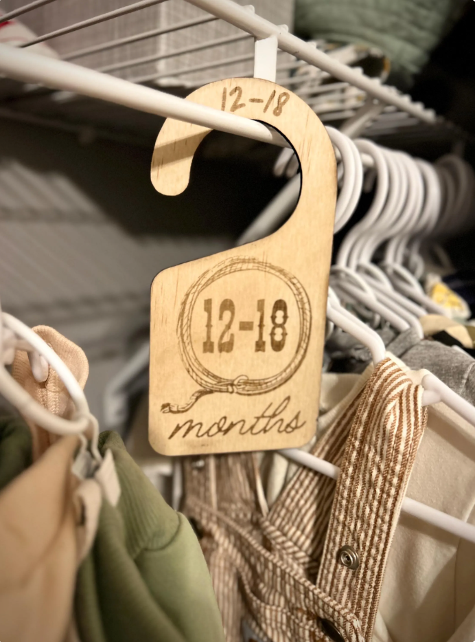 Western Lasso Clothing Size Dividers