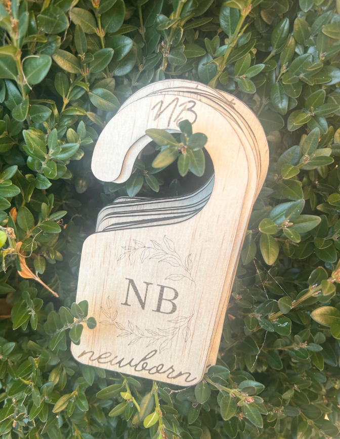 Greenery Infant Clothing Dividers